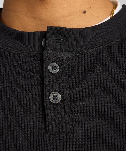 New Balance tシャツ Numeric ワッフルニットロングスリーブT