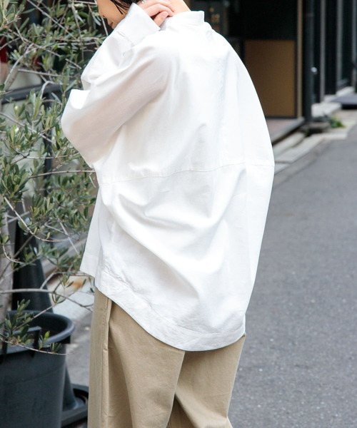 FORK&SPOON（フォークアンドスプーン）の「FORK&SPOON　ギボシロングスリーブシャツ（シャツ/ブラウス・レディース・ストライプ/オフホワイト・1）」の15枚目の写真