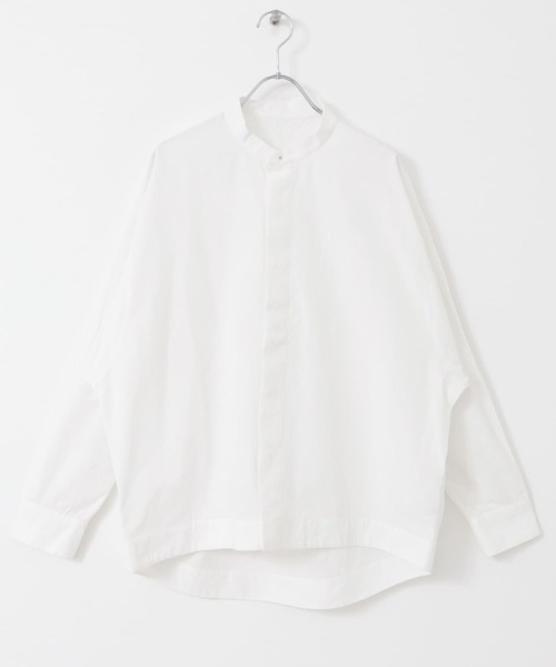 FORK&SPOON（フォークアンドスプーン）の「FORK&SPOON　ギボシロングスリーブシャツ（シャツ/ブラウス・レディース・ストライプ/オフホワイト・1）」の10枚目の写真