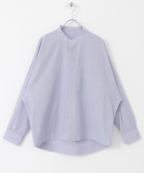 FORK&SPOON（フォークアンドスプーン）の「FORK&SPOON　ギボシロングスリーブシャツ（シャツ/ブラウス・レディース・ストライプ/オフホワイト・1）」の11枚目の写真