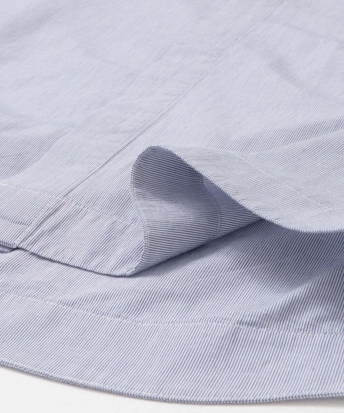 FORK&SPOON（フォークアンドスプーン）の「FORK&SPOON　ギボシロングスリーブシャツ（シャツ/ブラウス・レディース・ストライプ/オフホワイト・1）」の4枚目の写真