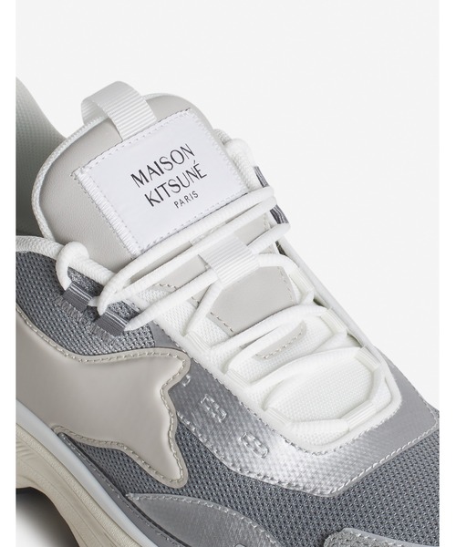 Maison Kitsune（メゾンキツネ）の「SORA RUNNERS（スニーカー・レディース・グレー・36/37/38/39）」の4枚目の写真