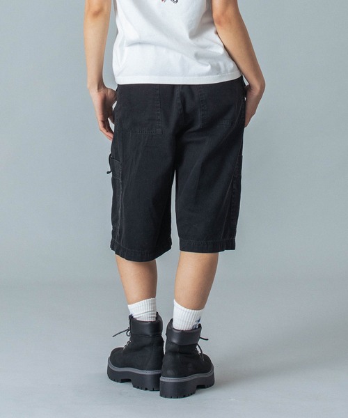 X-girl（エックスガール）の「FADED FACE EASY HALF PANTS（その他パンツ・レディース・ブラック/グレー/ピンク・S/M）」の20枚目の写真