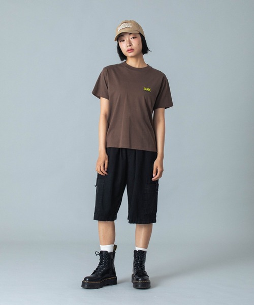 はるる FADED FACE EASY HALF PANTS(その他パンツ)|X-girl(エックス