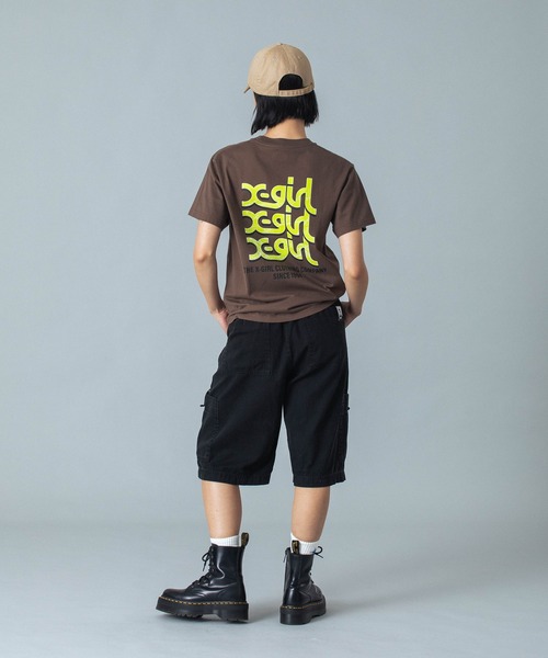 はるる FADED FACE EASY HALF PANTS（その他パンツ）｜X-girl（エックス