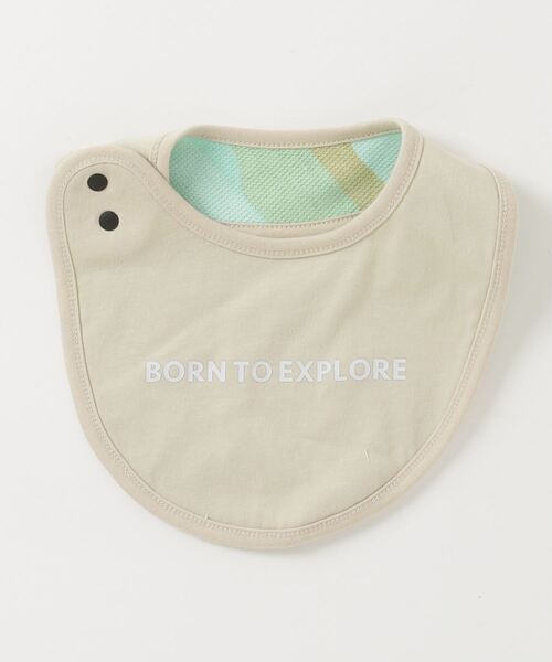 THE NORTH FACE(ザノースフェイス)の「ザ ノース フェイス THE NORTH FACE Baby Hat Bib Set_ハット ビブセット(ベビー)(その他ベビー用品・キッズ・ホワイト/ピンク/グリーン・J/M)」の7枚目の写真