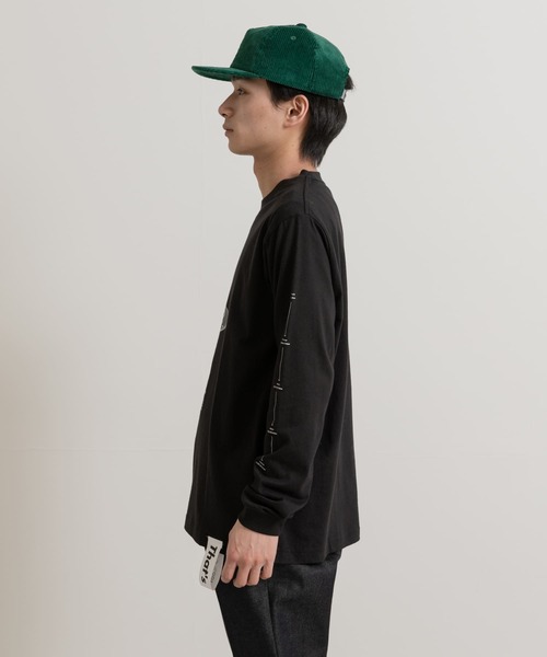 THE GOODLAND MARKET（ザグッドランドマーケット）の「That’s　RE the Long Tee (No Plan B)（Tシャツ/カットソー・メンズ・ブラック/ホワイト・MEDIUM/LARGE/X-LARGE）」の7枚目の写真