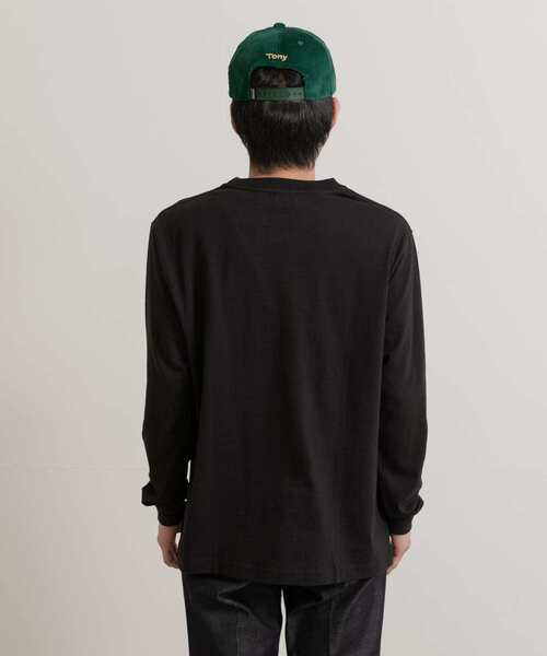 THE GOODLAND MARKET（ザグッドランドマーケット）の「That’s　RE the Long Tee (No Plan B)（Tシャツ/カットソー・メンズ・ブラック/ホワイト・MEDIUM/LARGE/X-LARGE）」の8枚目の写真