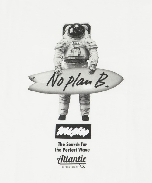 THE GOODLAND MARKET（ザグッドランドマーケット）の「That’s　RE the Long Tee (No Plan B)（Tシャツ/カットソー・メンズ・ブラック/ホワイト・MEDIUM/LARGE/X-LARGE）」の17枚目の写真