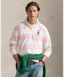クラシック フィット Polo ベア ジャージー ラグビー シャツ