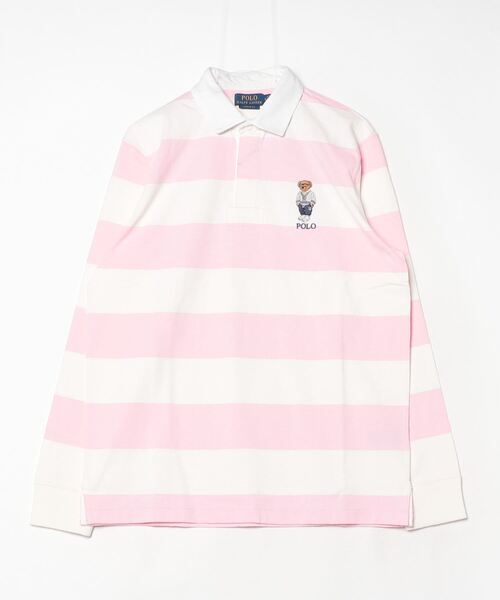 クラシック フィット Polo ベア ジャージー ラグビー シャツ