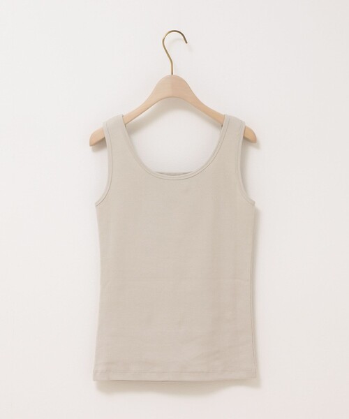 NOLLEY’S Sophi（ノーリーズソフィ）の「2WAYベアテレコタンクトップ（タンクトップ・レディース・ブラック/グレイッシュベージュ/オフホワイト・FREE）」の11枚目の写真