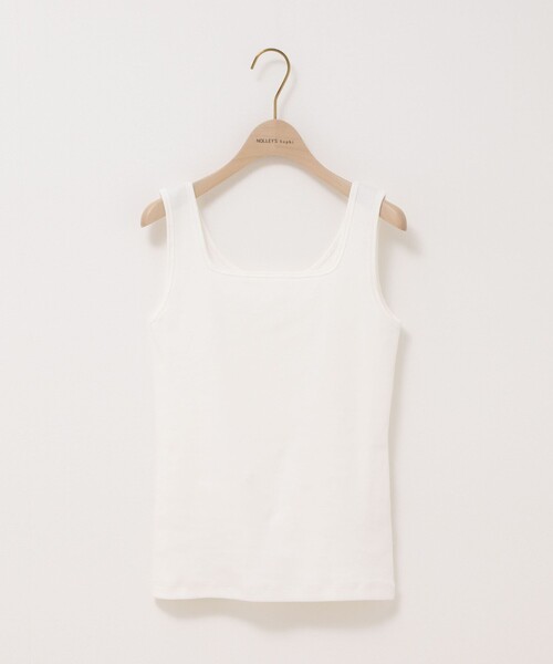 NOLLEY’S Sophi（ノーリーズソフィ）の「2WAYベアテレコタンクトップ（タンクトップ・レディース・ブラック/グレイッシュベージュ/オフホワイト・FREE）」の12枚目の写真