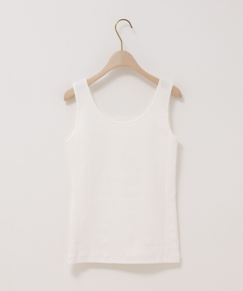 NOLLEY’S Sophi（ノーリーズソフィ）の「2WAYベアテレコタンクトップ（タンクトップ・レディース・ブラック/グレイッシュベージュ/オフホワイト・FREE）」の13枚目の写真