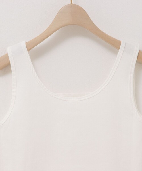 NOLLEY’S Sophi（ノーリーズソフィ）の「2WAYベアテレコタンクトップ（タンクトップ・レディース・ブラック/グレイッシュベージュ/オフホワイト・FREE）」の21枚目の写真