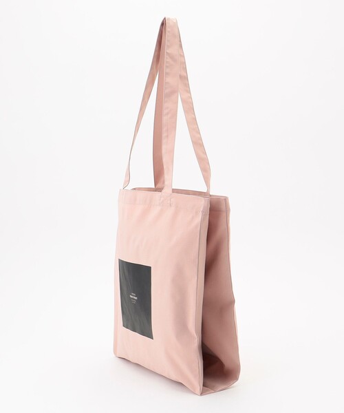 J.PRESS YORK STREET（ジェイプレスヨークストリート）の「【UNISEX】2ポケットロゴトートバック（トートバッグ・レディース・ライトグリーン系/グレー系/ブルー系/ピンク系・F）」の7枚目の写真