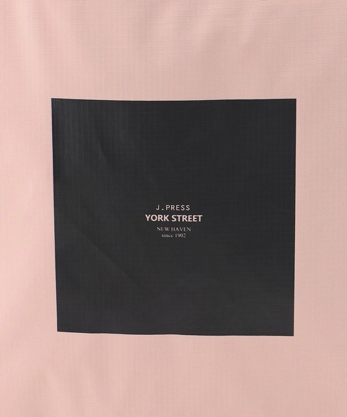 J.PRESS YORK STREET（ジェイプレスヨークストリート）の「【UNISEX】2ポケットロゴトートバック（トートバッグ・レディース・ライトグリーン系/グレー系/ブルー系/ピンク系・F）」の9枚目の写真