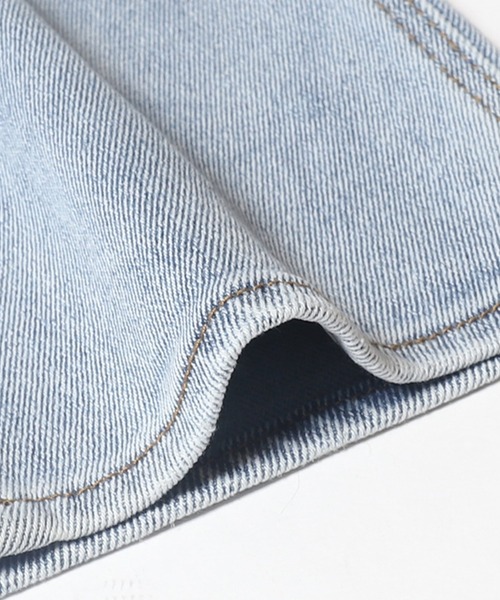 coca（coca）（コカ）の「しゃがめるテーパードデニム（デニムパンツ・レディース・ライトブルー/ブルー・S/L/M）」の20枚目の写真