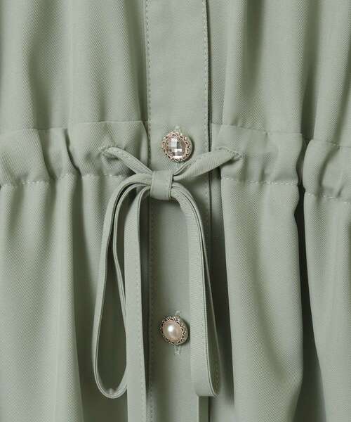 ELENCARE DUE(エレンカーレデュエ)の「・ELENCARE DUE イロイロ釦ワンピース(ワンピース・レディース・ベージュ/ミント/ネイビー/ブラック・FREE)」の10枚目の写真