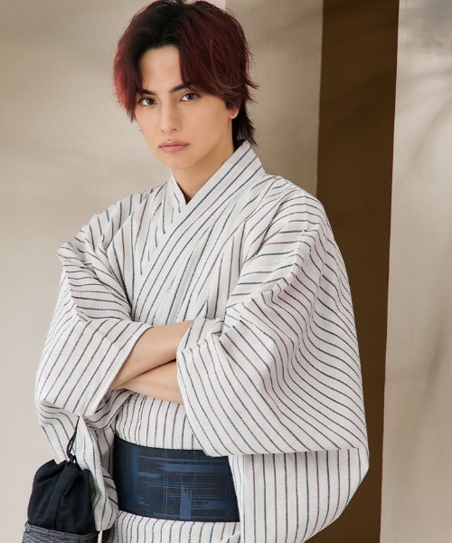 【新品未使用】ISETANxルパン三世 コラボ浴衣　メンズ セイコー × ルパン三世 コラボウォッチ クロノグラフ メンズ