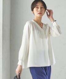 ⭐️ポール&ジョー★シャツ★ブラウス★Vネック★半袖★ベージュ ⭐️ポール&ジョー☆シャツ☆ブラウス☆Vネック☆半袖☆ベージュ