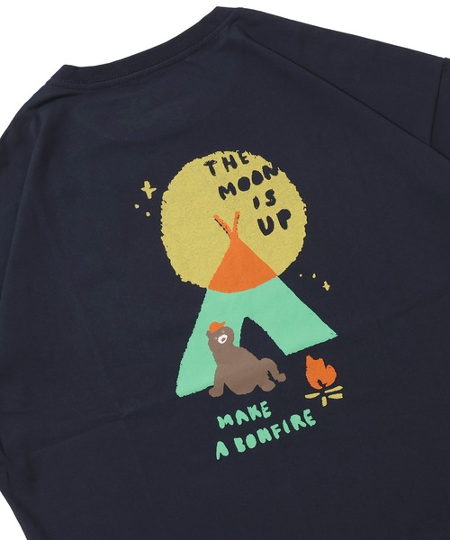 KRIFF MAYER Lady's Collection（クリフメイヤーレディースコレクション）の「【汗染み防止･軽撥水･防汚･吸水速乾･接触冷感】ウェットプロテクトゆるT(テント)（Tシャツ/カットソー・レディース・オフホワイト/ライトグリーン/カラフル/チャコール/グレー/レッド/ネイビー・MEDIUM/LARGE）」の5枚目の写真