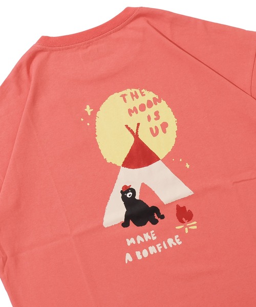 KRIFF MAYER Lady's Collection（クリフメイヤーレディースコレクション）の「【汗染み防止･軽撥水･防汚･吸水速乾･接触冷感】ウェットプロテクトゆるT(テント)（Tシャツ/カットソー・レディース・オフホワイト/ライトグリーン/カラフル/チャコール/グレー/レッド/ネイビー・MEDIUM/LARGE）」の6枚目の写真