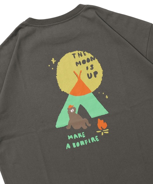 KRIFF MAYER Lady's Collection（クリフメイヤーレディースコレクション）の「【汗染み防止･軽撥水･防汚･吸水速乾･接触冷感】ウェットプロテクトゆるT(テント)（Tシャツ/カットソー・レディース・オフホワイト/ライトグリーン/カラフル/チャコール/グレー/レッド/ネイビー・MEDIUM/LARGE）」の4枚目の写真