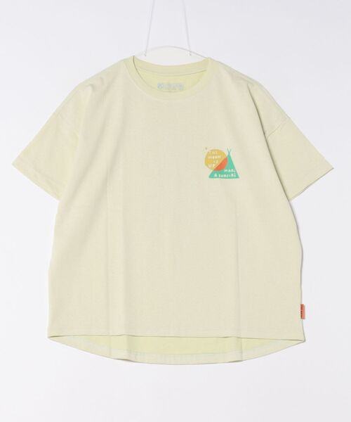 KRIFF MAYER Lady's Collection（クリフメイヤーレディースコレクション）の「【汗染み防止･軽撥水･防汚･吸水速乾･接触冷感】ウェットプロテクトゆるT(テント)（Tシャツ/カットソー・レディース・オフホワイト/ライトグリーン/カラフル/チャコール/グレー/レッド/ネイビー・MEDIUM/LARGE）」の17枚目の写真