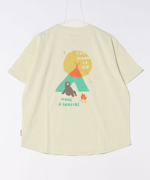 KRIFF MAYER Lady's Collection（クリフメイヤーレディースコレクション）の「【汗染み防止･軽撥水･防汚･吸水速乾･接触冷感】ウェットプロテクトゆるT(テント)（Tシャツ/カットソー・レディース・オフホワイト/ライトグリーン/カラフル/チャコール/グレー/レッド/ネイビー・MEDIUM/LARGE）」の11枚目の写真