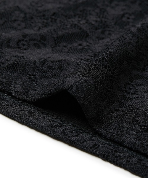 ROPE' PICNIC（ロペピクニック）の「【前後2WAY】総レースインナー（タンクトップ・レディース・ホワイト/ブラック・38/40）」の7枚目の写真