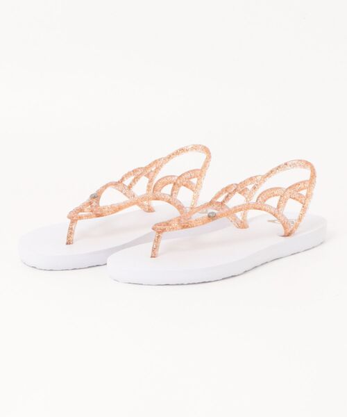 ROXY(ロキシー)の「EDEN/ロキシービーサン(ビーチサンダル)(サンダル・レディース・ホワイト/ブラック/ブラウン/グリーン・SMALL/MEDIUM/LARGE)」の1枚目の写真