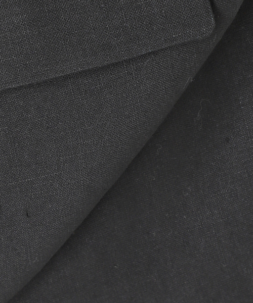 Spick & Span（スピックアンドスパン）の「リネンキャンバスVカラージレ（ベスト・レディース・ブラック/ベージュ・FREE）」の12枚目の写真