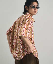 Flower Pattern Short Sleeve Shirt / フラワーパターンショートスリーブシャツ