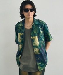 Flower Pattern Short Sleeve Shirt / フラワーパターンショートスリーブシャツ