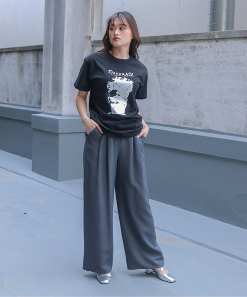 UNIT CHEST(ユニットチェスト)の「【UNIT CHEST】unique unisex T-shirt VTFAコラボT ”DAD!” by CHIKA TOYAMA(Tシャツ/カットソー・レディース・ホワイト/ブラック・S/L/M)」の16枚目の写真