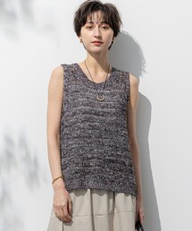23区 - 新品未使用　23区　ノースリーブトップス 新色追加/洗える】コットンベアジャージー ノースリーブ Tシャツ