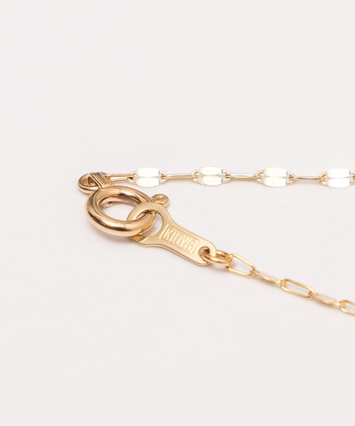 grace grace （グラスグラス）の「【grace grace/グラスグラス】10Kペタルチェーンショートネックレス(40cm )（ネックレス・レディース・ゴールド・FREE）」の9枚目の写真