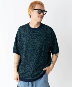 ジャーガードニットカモ柄Tee