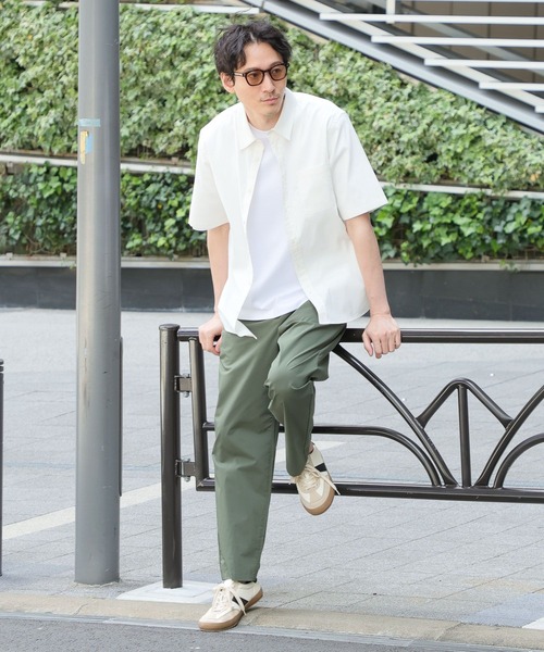 セール】イージーケアリネンシャツ/半袖/319926（シャツ/ブラウス