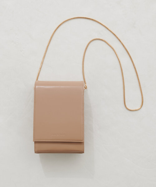 natural couture（ナチュラルクチュール）の「ミラーインショルダーバッグ（ショルダーバッグ・レディース・アイボリー/ブラック/ベージュ・FREE）」の12枚目の写真