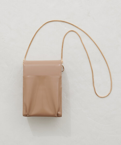 natural couture（ナチュラルクチュール）の「ミラーインショルダーバッグ（ショルダーバッグ・レディース・アイボリー/ブラック/ベージュ・FREE）」の15枚目の写真