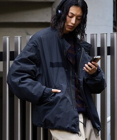 セール】Perushu × MLB ナイロンアノラックプルオーバー（ナイロン