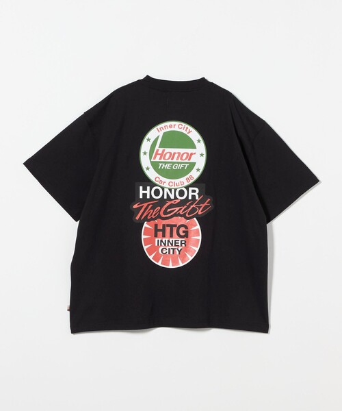 HONOR THE GIFT オナーザギフト Auto Club Boxy T-Shirt Tシャツ セール】＜HONOR THE GIFT＞ AUTO Tシャツ（Tシャツ/カットソー