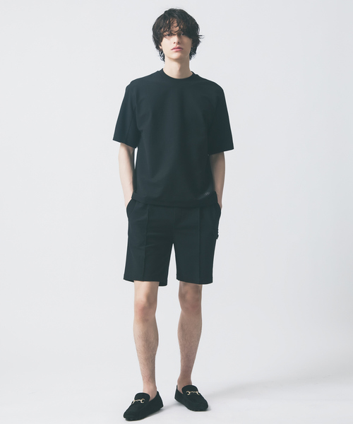 DESIGNWORKS(デザインワークス)の「【接触冷感 / COVEROSS(R)】ミリタリー ピンタック ショートパンツ / セットアップ対応(その他パンツ・メンズ・ホワイト/ブラック/カーキ/ネイビー/スミクロ/オフホワイト・46/48)」の7枚目の写真