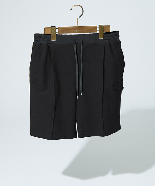 DESIGNWORKS(デザインワークス)の「【接触冷感 / COVEROSS(R)】ミリタリー ピンタック ショートパンツ / セットアップ対応(その他パンツ・メンズ・ホワイト/ブラック/カーキ/ネイビー/スミクロ/オフホワイト・46/48)」の17枚目の写真