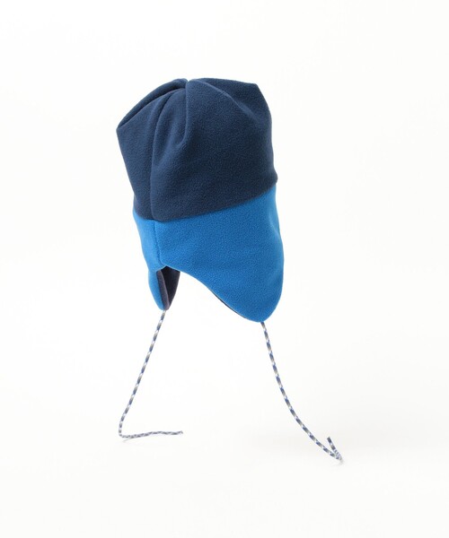 INFIELDER DESIGN(インフィールダーデザイン)の「【2/5再値下げ】【別注】INFIELDER DESIGN / フリース キャップ(ニットキャップ/ビーニー・レディース・ネイビー/ブラウン・ONE SIZE)」の7枚目の写真