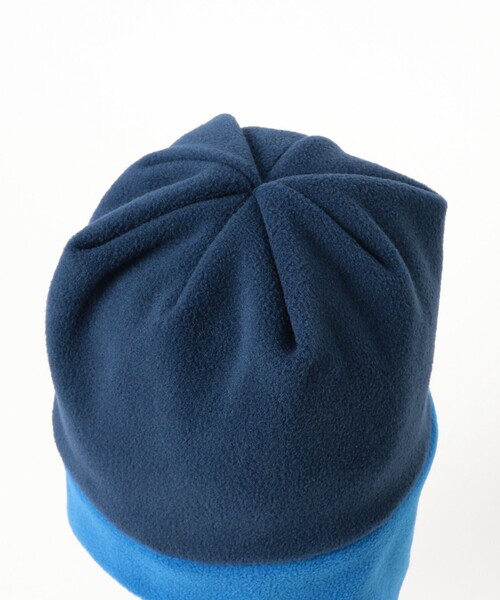 INFIELDER DESIGN(インフィールダーデザイン)の「【2/5再値下げ】【別注】INFIELDER DESIGN / フリース キャップ(ニットキャップ/ビーニー・レディース・ネイビー/ブラウン・ONE SIZE)」の8枚目の写真