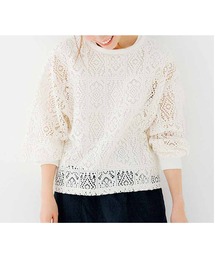 リブ イン コンフォート 華やかさとらくちんさを兼ね備えたインナー付きレーストップスセット