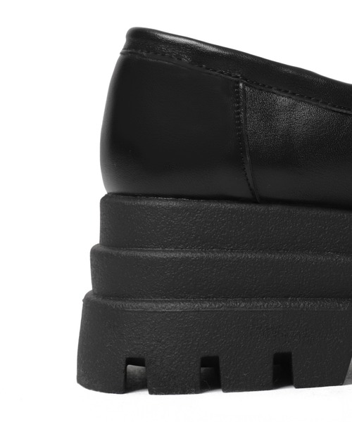 WEGO（ウィゴー）の「WEGO/スクール厚底ローファー（ローファー・レディース・ブラウン/ブラック・MEDIUM/LARGE）」の8枚目の写真